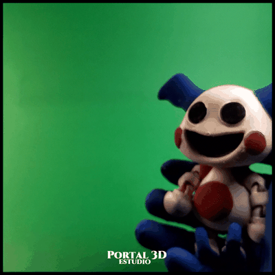 mr mime print place unterstützung kunst mrmime printinplace lächelnd lächelnde tiere pokémon flexy artikuliert articulado magmar pikachu nidorino 3d print model - Mito3D