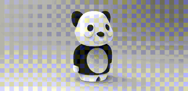 mr panda v1 3d print model - Mito3D