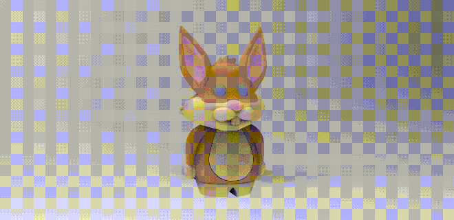 mr rabbit v2 3d print model - Mito3D