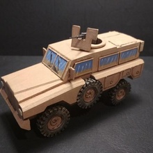 mrap game modern military mamba wargaming vehicle 3d print model - Mito3D