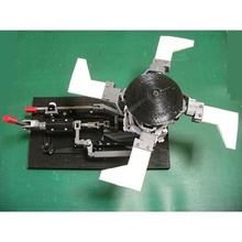 mrh kontrol çubukları helikopter tam olarak yazın açıkladı aracı ana rotor kafası toplu pitch siklik tüyler turboşaft motor güç tren mgb 3d print model - Mito3D