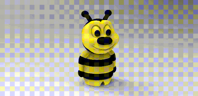 Madame abeille v1 3d print model - Mito3D