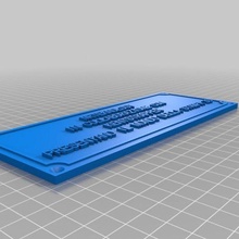 tecnologia kentstrapper arte personalizzato segni loghi 3d print model - Mito3D