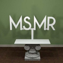 ms mr logo art signs logos sign music msmr band 3d print model - Mito3D