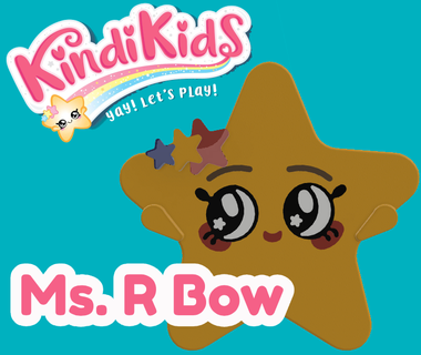 ms r bow - 3d printable model inspired kindi kids show print rbow toys toy 3d print model - Mito3D