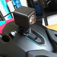 msc lumière gopro titulaire divers passe-temps le vtt lo v&eacute de soutien vélo montagne la led casque montage 3d print model - Mito3D