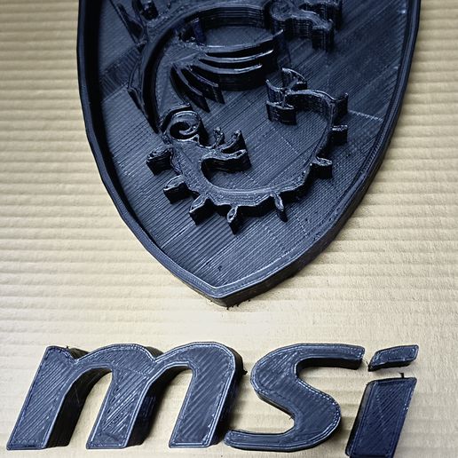 msi Logo Kunst Smartphone Laptop Technologie Seite Netz Symbol ios Fenster Bricoloup 3d 3D print model - Mito3D