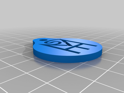 mst3d keychain 3d printing 3d print model - Mito3D