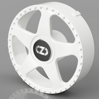 mst 1 10 oz Futura roue inserts 10scal échelle rc dérive roues modélisation 3d print model - Mito3D