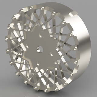 mst 1 10 volk maglia ruota inserti 10scal scala rc deriva ruote modellazione 3d print model - Mito3D
