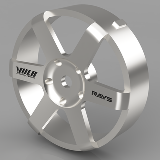 mst 1 10 Volk raios te37 roda inserções 10scal escala rc deriva rodas modelagem 3d print model - Mito3D