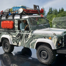 mst cfx d90 body mounts game vehicles 3d print model - Mito3D
