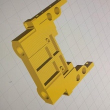 mst cmx cfx bumper mount r/c_vehicles 3d print model - Mito3D