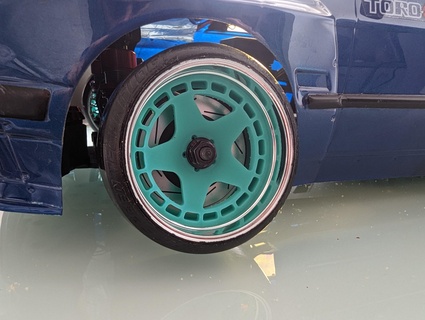 mst turbomac concave wheels offset drift changeable rims rmx rrx alloys 3d print model - Mito3D