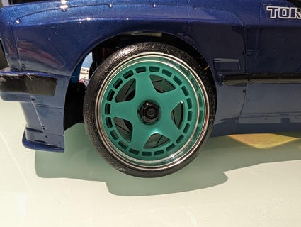 mst turbomac wheels offset drift changeable rims rmx rrx alloys 3d print model - Mito3D