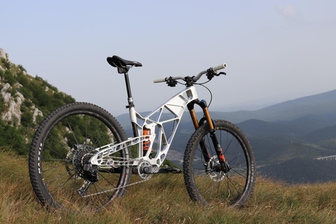 mtb enduro bicicleta cnc 3d print model - Mito3D