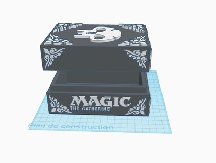 mtg box death 3d print model - Mito3D