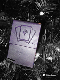 mtg deckbox ornamento juego Navidad magia reunión Días festivos fiesta árbol 3d print model - Mito3D