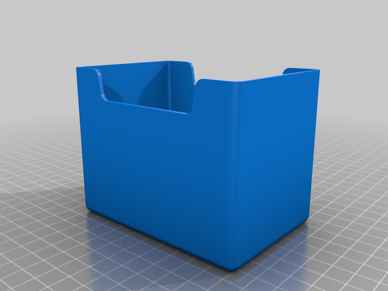 mtg edh deck box - bicolor 3D print model - Mito3D