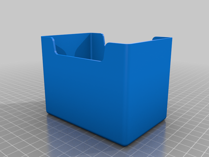 mtg edh deck box - bicolor 3d print model - Mito3D