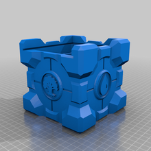 mtg mana companion cube double deck commander box 3d_printing 3d print model - Mito3D