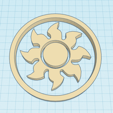 mtg Sarı büyü toplama Güneş 3d print model - Mito3D