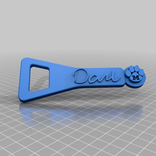 mu dane signature bottle opener tool 3d printing 3d print model - Mito3D