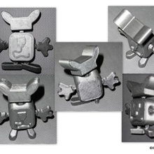 mu eco imprenta3d juego juguetes mecánicos de juguete munheco mueco articulado 3d print model - Mito3D
