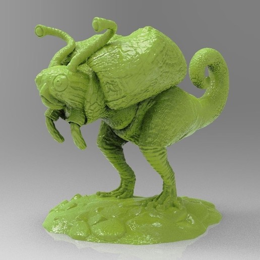 muchopstros no man's sky game nomanssky nms fantasy miniature monster creature 3D print model - Mito3D