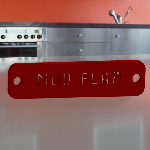 mud flap gadget 3D print model - Mito3D