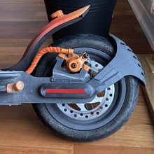 mud guard rear wheel xiaomi 365 tool scooter rain protection 3d print model - Mito3D