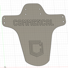 guardabarros vtt commencal herramienta montaña bicicleta defensa empezado deporte dh 3d print model - Mito3D