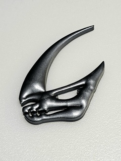boueux sceau mandalorien Beskar vacarme Djarin emblème pendentif oreille bague charme costume cosplay jeu ornement 3d print model - Mito3D