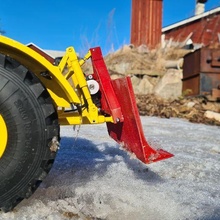 mudrunner k700 kirovets rc tractor skidder plow 3d print model - Mito3D