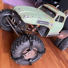 mudrunner snowroller tire add-ons tool axial mud bogging snow ice rc tyre 3d print model - Mito3D