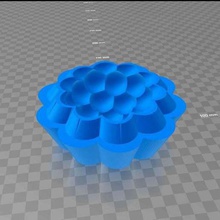 muffin - no supports needet home containers 3d print model - Mito3D