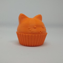 muffin-Katze verschiedene kawaii Niedlich muffin cat 3d print model - Mito3D