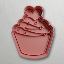 kek kalp Aşk sevgililer gün kesici kesiciler kalıplar 3d print model - Mito3D