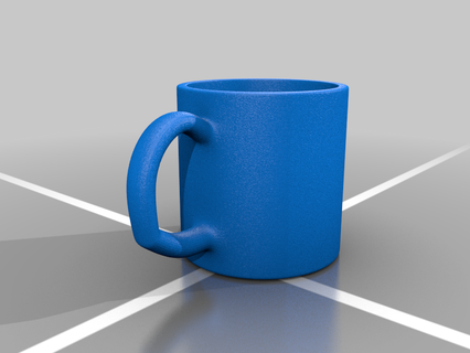 mug 3d printing 3d print model - Mito3D