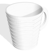 mug coffee cup patterns home caf tea 3d print model - Mito3D