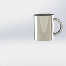 Becher disign nüchtern deco home cup 3d print model - Mito3D