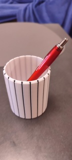 agresser stylo titulaire soutien support décoration artistique stylos bureau Bureau Besoins 3d print model - Mito3D
