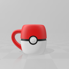 mug pokeball gadget pokemon jeu 3d print model - Mito3D