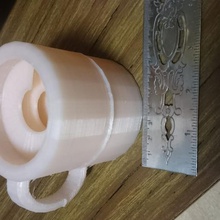 mug ridges inside - april fools cup tool 3d printing 3d print model - Mito3D