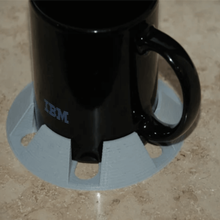 mug tilt protection customizable home food drink useless cup holder cupholder 3d print model - Mito3D