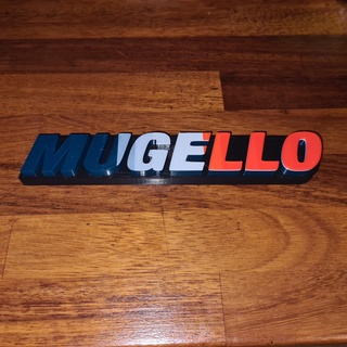 mugello text gp racing motorbike 3d print model - Mito3D