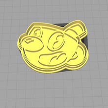 mugman cookie mold cutter indie 3d print model - Mito3D