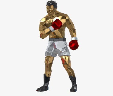 Muhammad ali Box Boxer Held Athlet stark Fitness Übung Stärke Influencer Miniaturen Figuren 3d print model - Mito3D