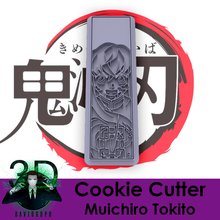 muichiro tokito biscoito cortador Kimetsu yaiba 3d print model - Mito3D