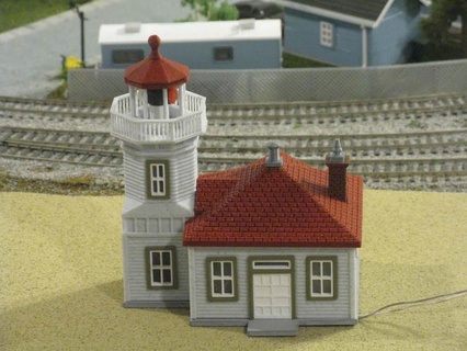 mukilteo lighthouse rotating beacon buildings structures  3d print model - Mito3D